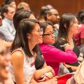 Students in audience